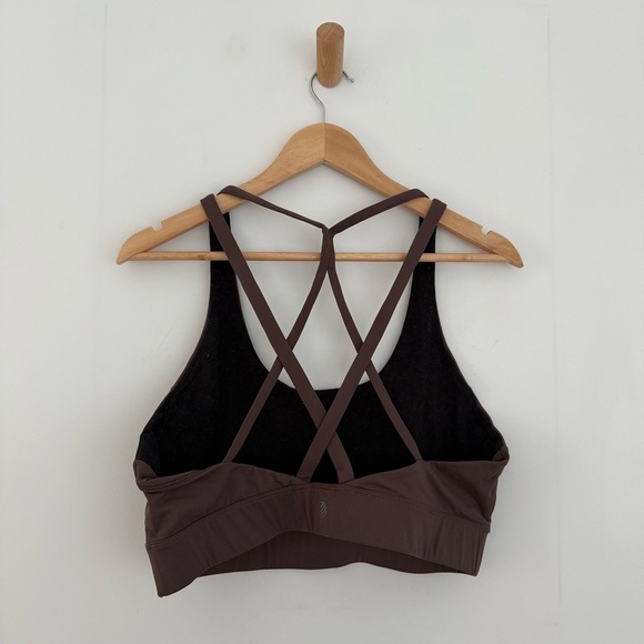 MPG Sport taupe brown sports bra and leggings workout set - XL - Picture 5 of 8